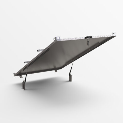 Aluminijumski poklopac 2312/230 – komplet za aluminijumske stranice