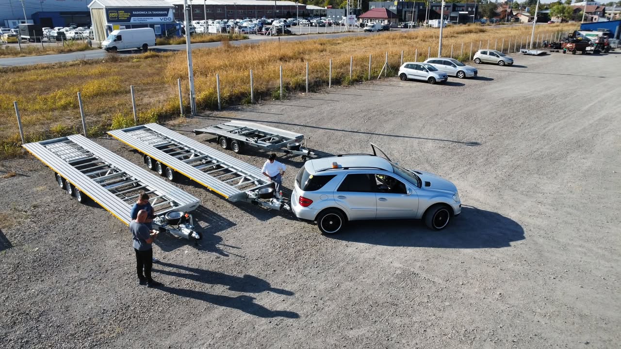 Već druga LONG FLAT prikolica za JM STEEL